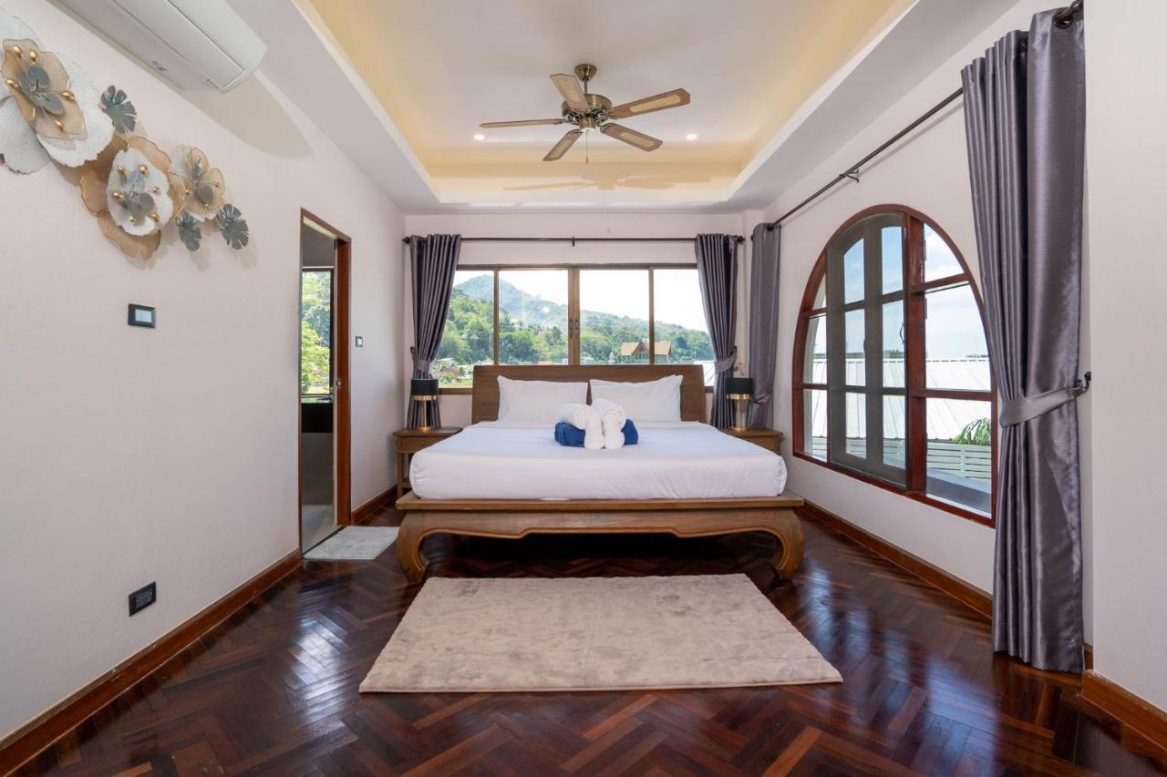 Villa Amaya, 2 Story Tropical Oasis With Green Hills View & Pool, Kamala Beach Buitenkant foto