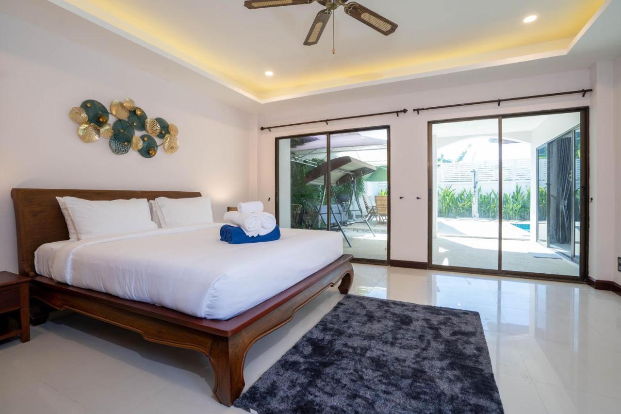 Villa Amaya, 2 Story Tropical Oasis With Green Hills View & Pool, Kamala Beach Buitenkant foto