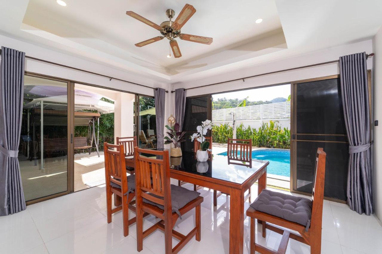 Villa Amaya, 2 Story Tropical Oasis With Green Hills View & Pool, Kamala Beach Buitenkant foto